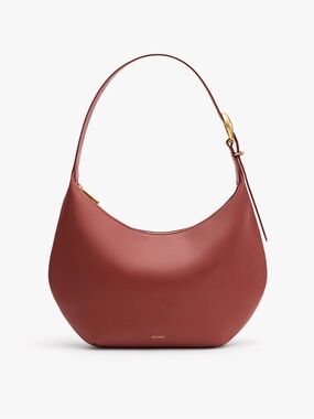 Cuyana Celestia Shoulder Bag in Dark Terracotta